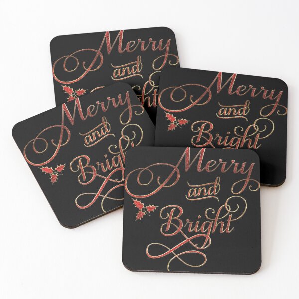 Item preview, Merry And Bright designed and sold by wolfgangrainer.