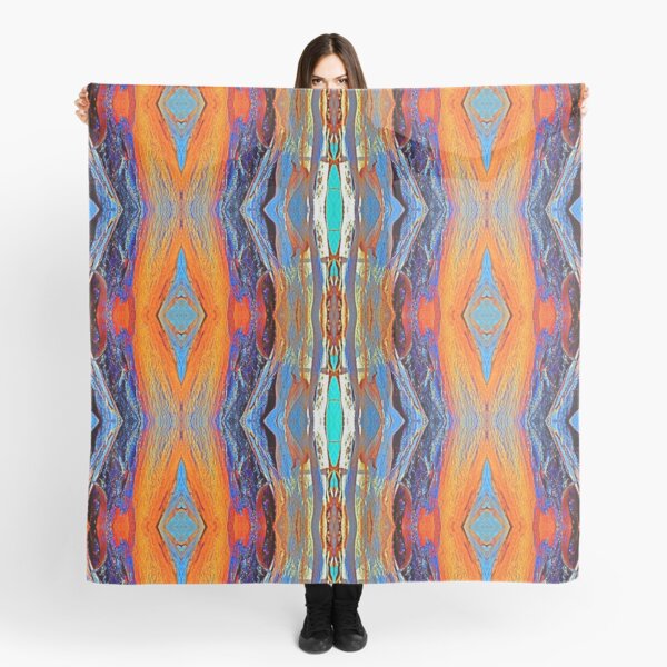 Rainbow Bark Scarf