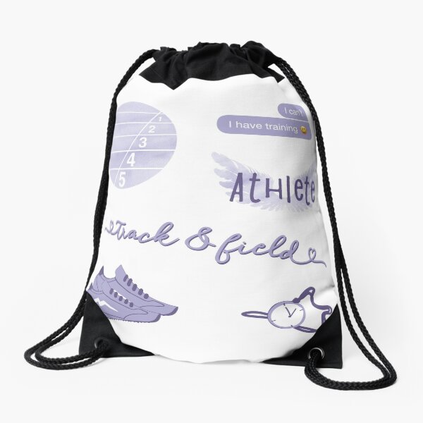 Item preview, Lilac Light Purple Watercolor Track and Field Athlete Pack designed and sold by The-Goods.
