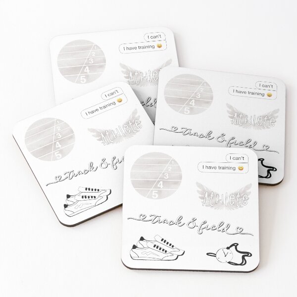 Item preview, White Watercolor Track and Field Athlete Pack designed and sold by The-Goods.