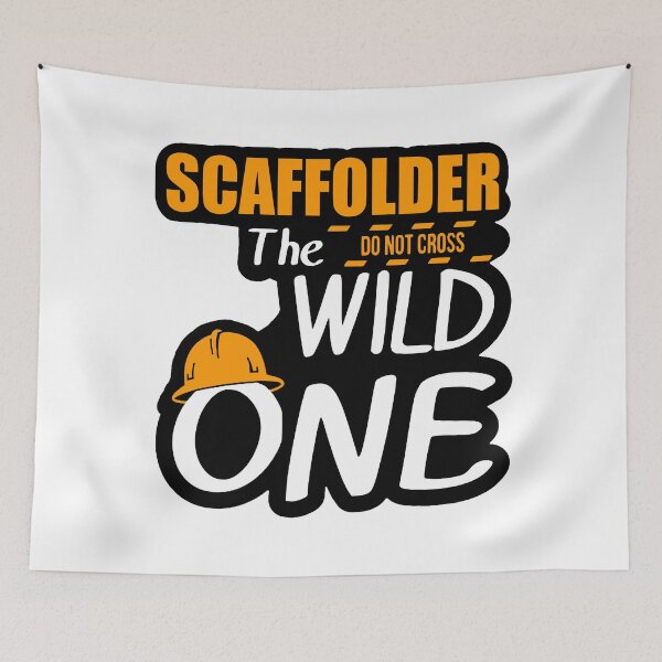 Item preview, Scaffolder; The Wild One; designed and sold by StickerApe.