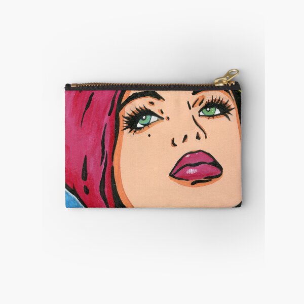 Item preview, Vintage pop art comic girl by Cristina Gálvez designed and sold by Cristina Galvez Viana.