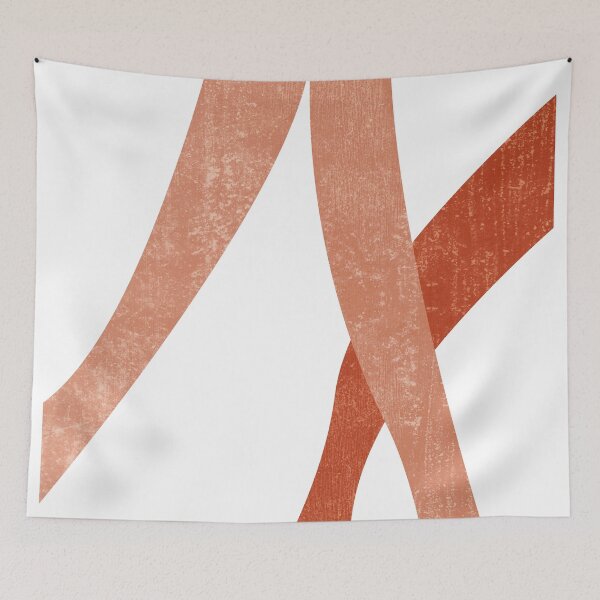 Item preview, Terracotta Art Print 4 - Terracotta Abstract - Modern, Minimal, Contemporary Print - Burnt Orange designed and sold by Studio Grafiikka.