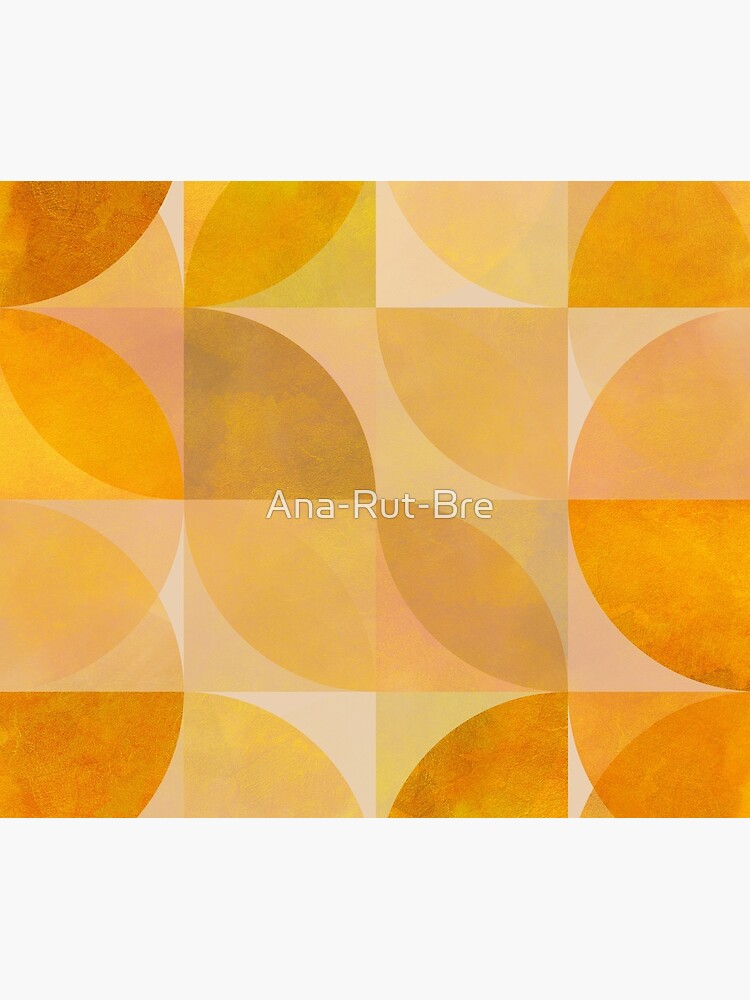 golden mid century geometry by Ana-Rut-Bre
