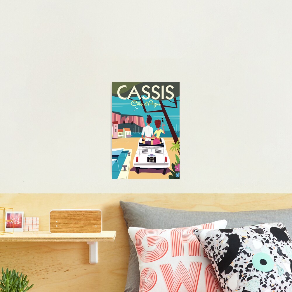 Cassis poster Photographic Print