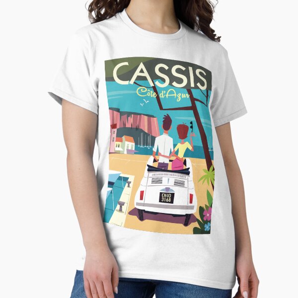 Aperçu de l'œuvre Affiche Cassis créée et vendue par GAGodel.
