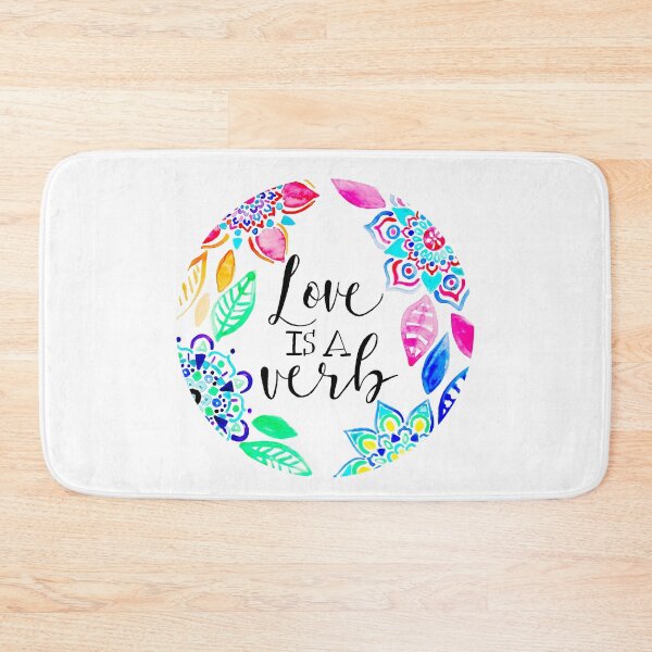Item preview, Love is a Verb designed and sold by Tangerine-Tane.