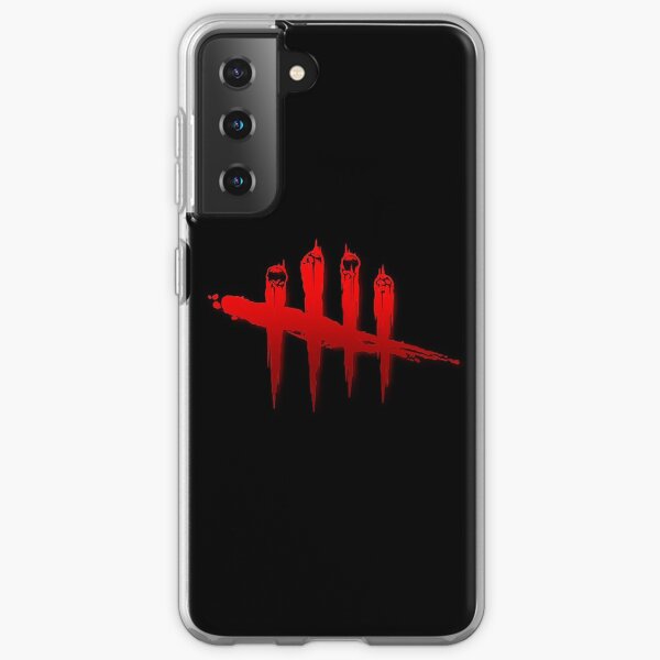 dead by daylight logo (blood red) Samsung Galaxy Soft Case