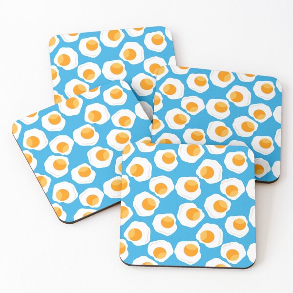 Item preview, eggs pattern in blue  designed and sold by mark ashkenazi.