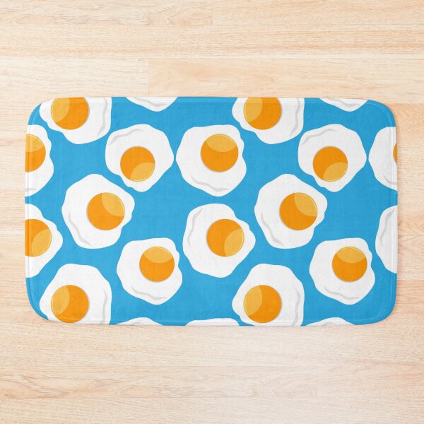 Item preview, eggs pattern in blue  designed and sold by mark ashkenazi.