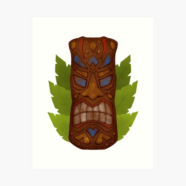 Tiki Art Print