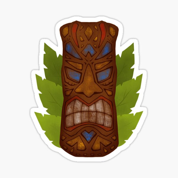 Moai Stone FACE Sticker for Sale by 9DesignArt