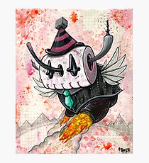Skully Bot Photographic Print