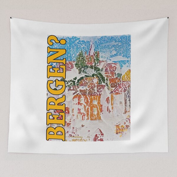 Item preview, Bergen by Rain; Norway; designed and sold by StickerApe.