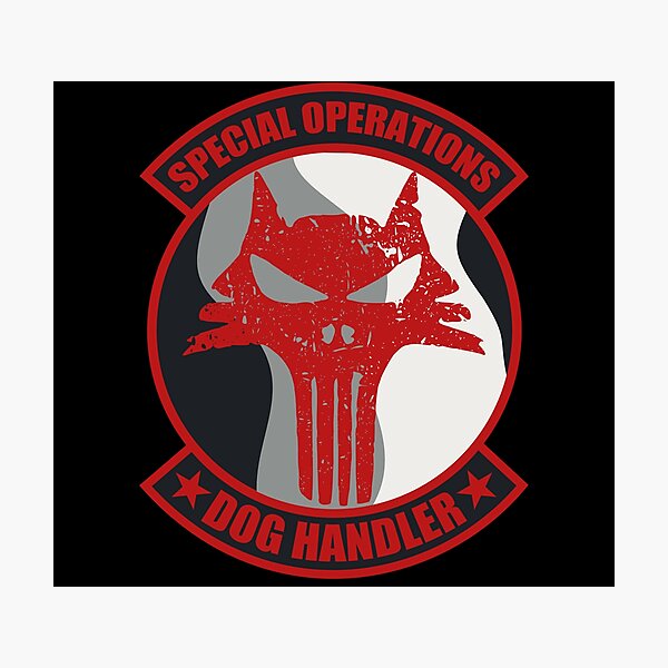 Item preview, Special Operations Dog Handler (distressed) designed and sold by StrongVlad.