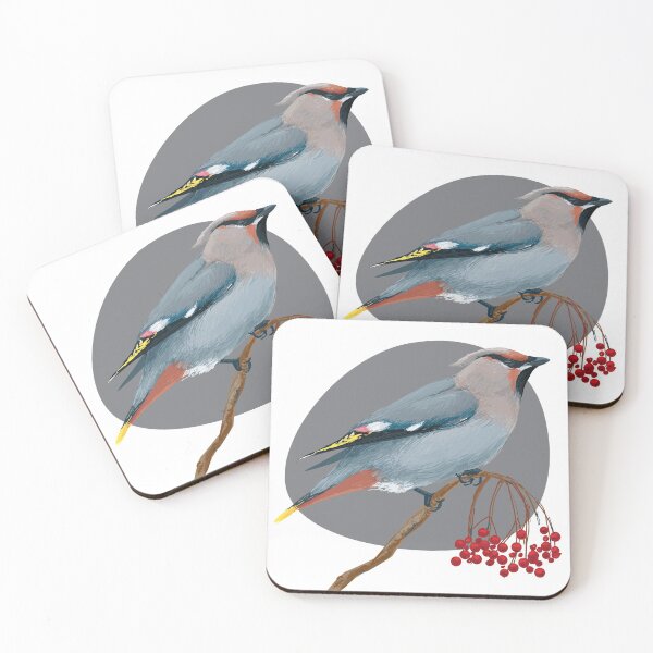 Item preview, bohemian waxwing designed and sold by bosetsu.