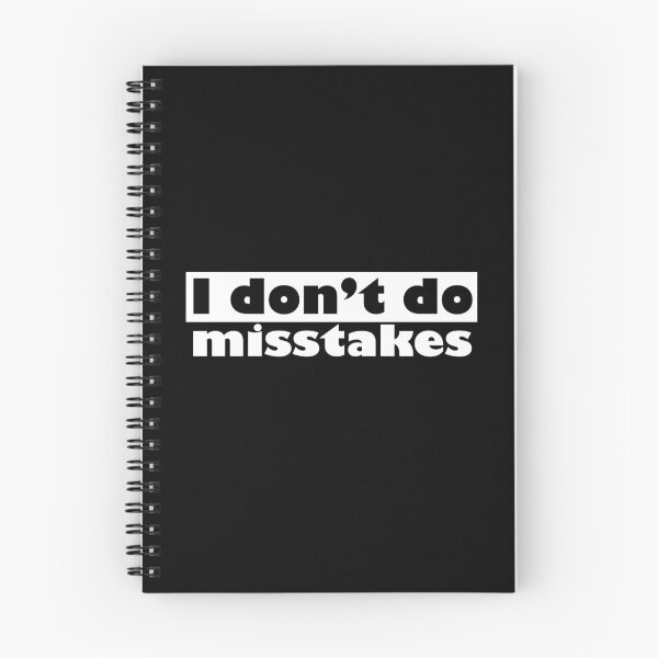 Item preview, Irony I Don't Do Mistakes designed and sold by NorseTech.