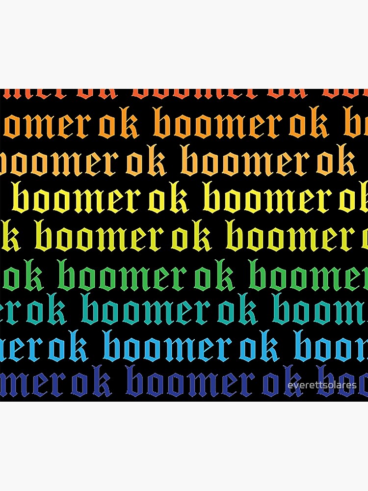 gay ok boomer by everettsolares