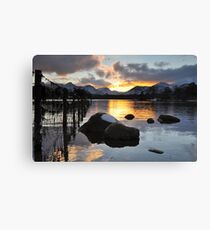 Lakedistrict Sunset Canvas Print