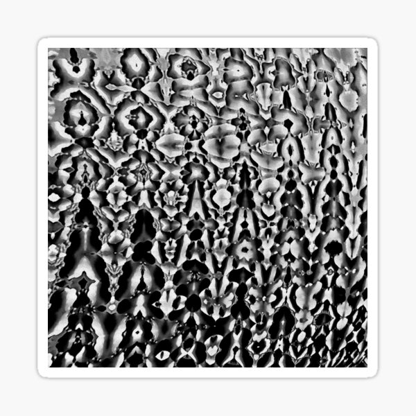 Stocksom Schooner Black and White Sticker