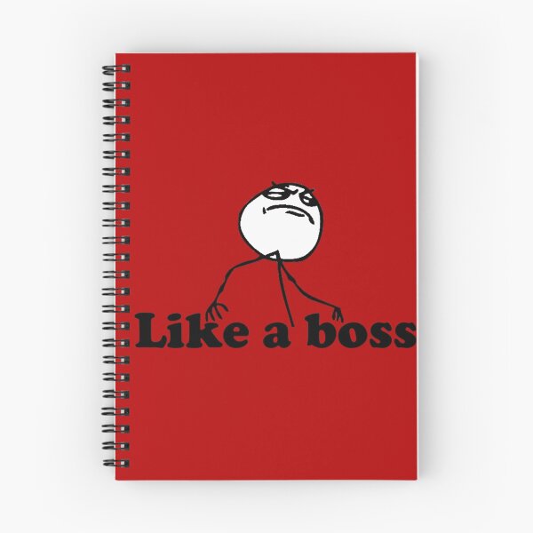 Item preview, Like a boss - White Face designed and sold by brzt.