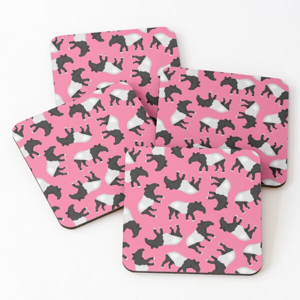 Item preview, Tapir pink pattern designed and sold by muppetbutler.