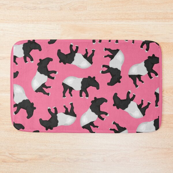 Item preview, Tapir pink pattern designed and sold by muppetbutler.
