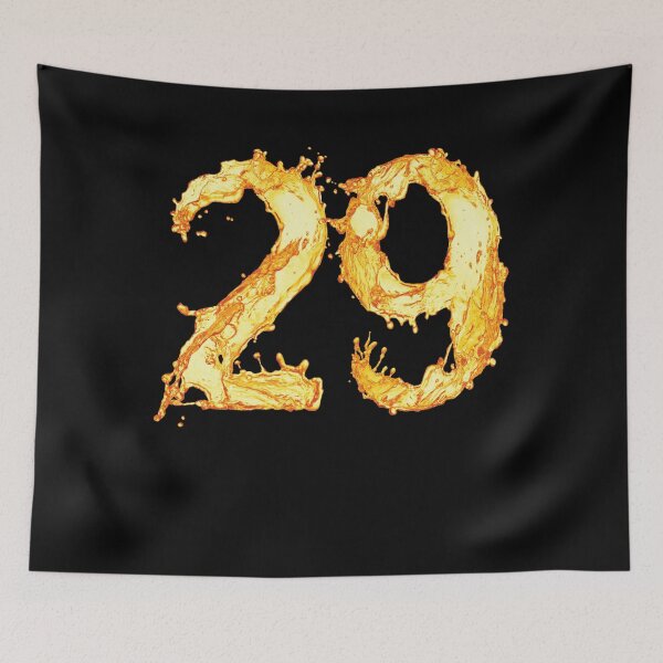 Item preview, 29th Birthday "yellow water splash" designed and sold by 1681830934131.
