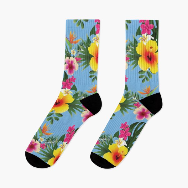 Aperçu de l'œuvre Fleurs tropicales lumineuses créée et vendue par PolyGirl2019.