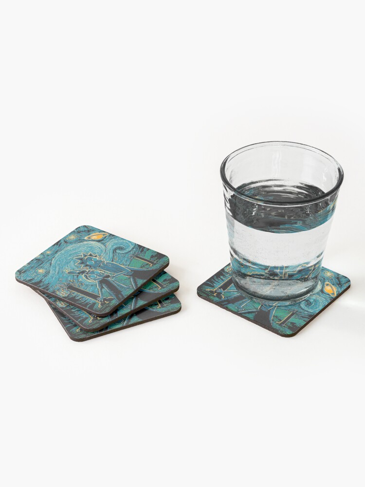 Alternate view of Impressionist Science Coasters (Set of 4)