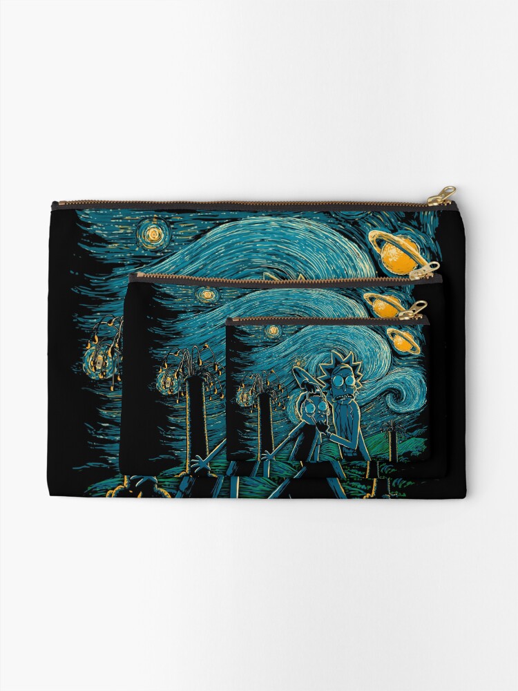 Alternate view of Impressionist Science Zipper Pouch