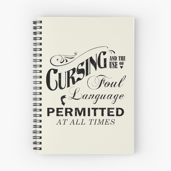 Item preview, Cursing and the use of Foul Language designed and sold by bluehair.