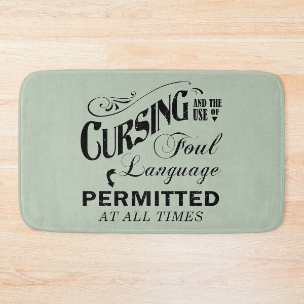 Item preview, Cursing and the use of Foul Language designed and sold by bluehair.