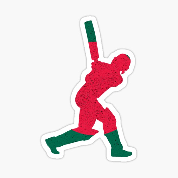 "Batsmen Cricket Cricketer Gift Bangladesh" Sticker for Sale by tarek25