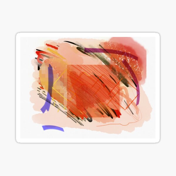 Abstract Sticker