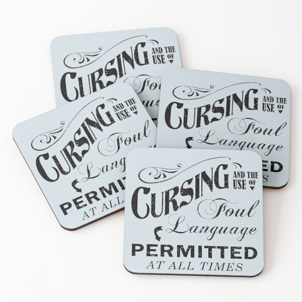 Item preview, Cursing and the use of Foul Language designed and sold by bluehair.
