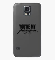 Du bist meine Person Hülle & Klebefolie für Samsung Galaxy
