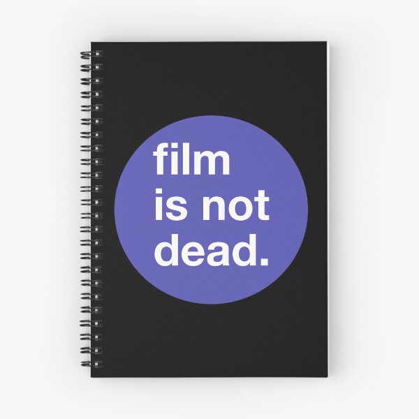 Item preview, Film is not dead - circle - Blue designed and sold by MOREDANKMEMES.
