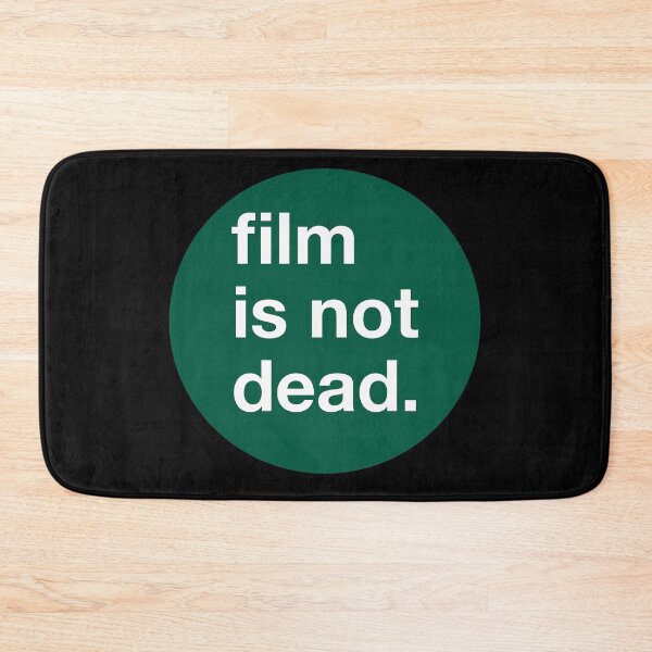 Item preview, Film is not dead - circle - Forest Green designed and sold by MOREDANKMEMES.