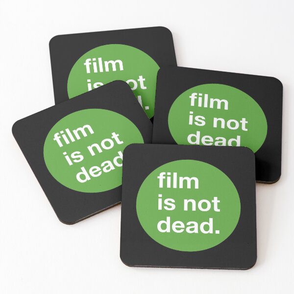 Item preview, Film is not dead - circle - Green designed and sold by MOREDANKMEMES.