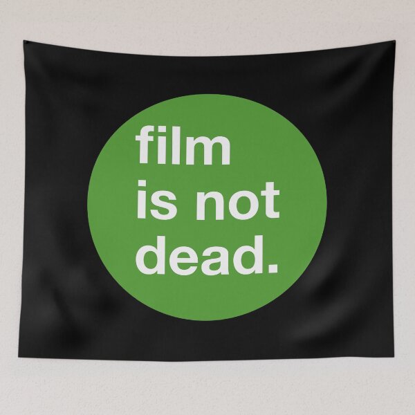Item preview, Film is not dead - circle - Green designed and sold by MOREDANKMEMES.