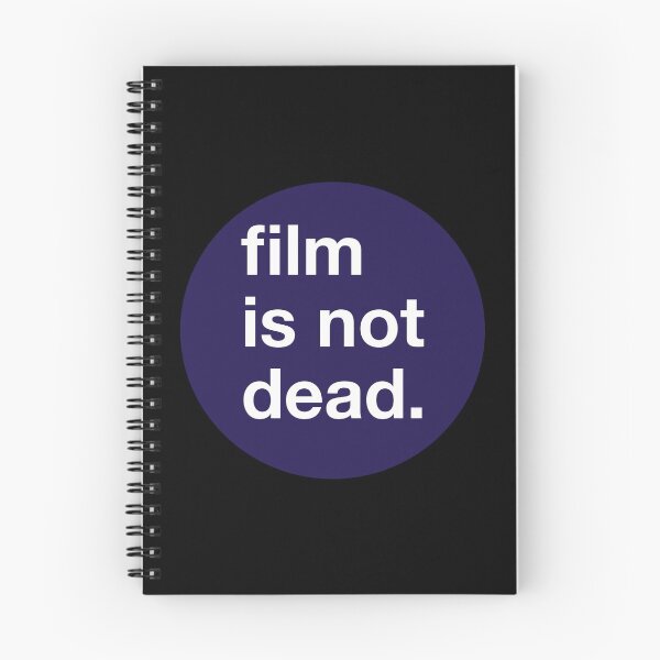 Item preview, Film is not dead - circle - Navy Blue designed and sold by MOREDANKMEMES.