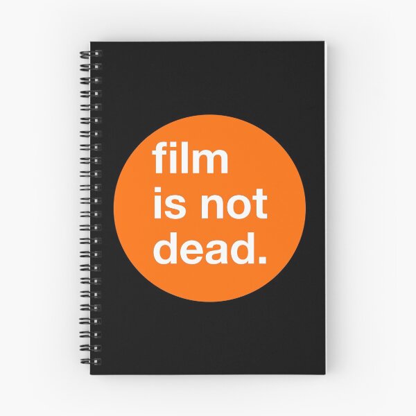 Item preview, Film is not dead - circle - Orange designed and sold by MOREDANKMEMES.