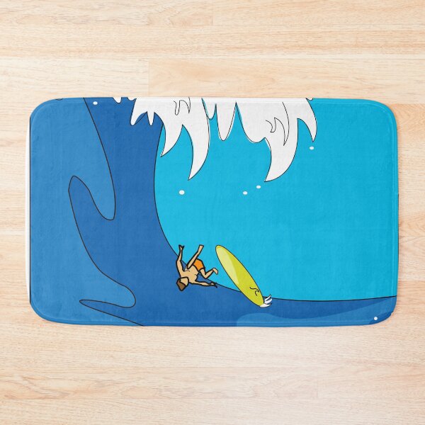 Item preview, Super surf dude falling off while attempting an aerial designed and sold by designInk.