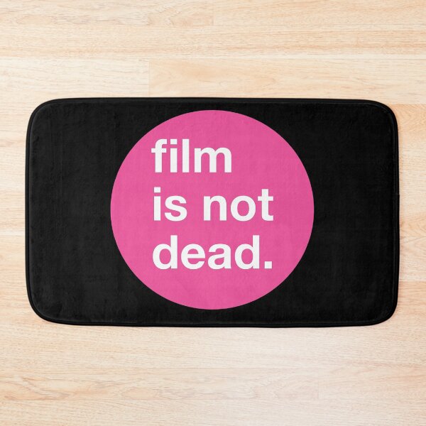 Item preview, Film is not dead - circle - Pink designed and sold by MOREDANKMEMES.