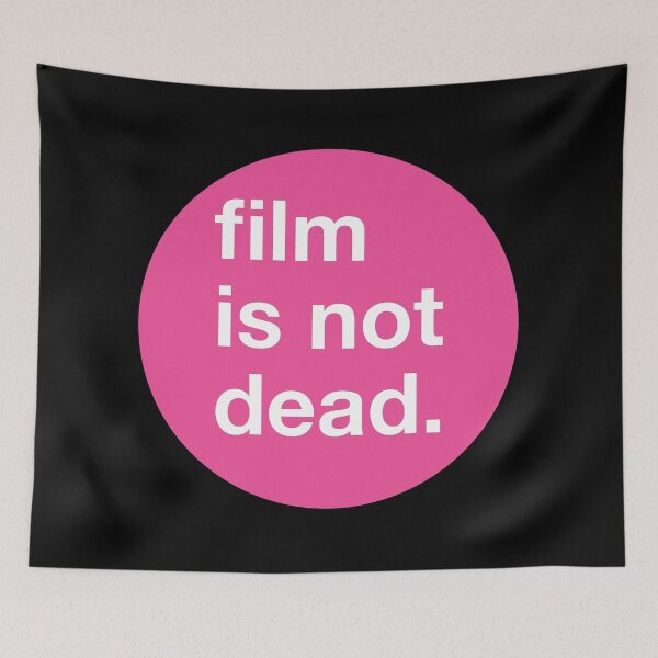 Item preview, Film is not dead - circle - Pink designed and sold by MOREDANKMEMES.