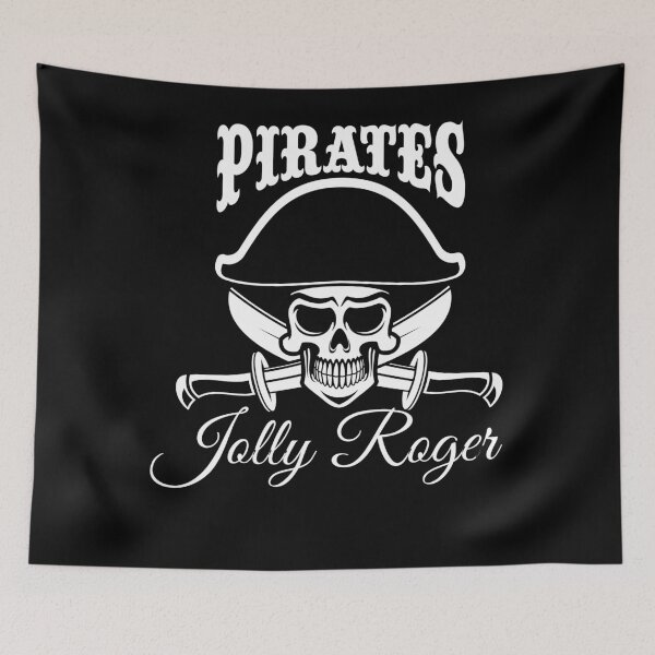 Item preview, Pirate Jolly Roger designed and sold by 1681830934131.