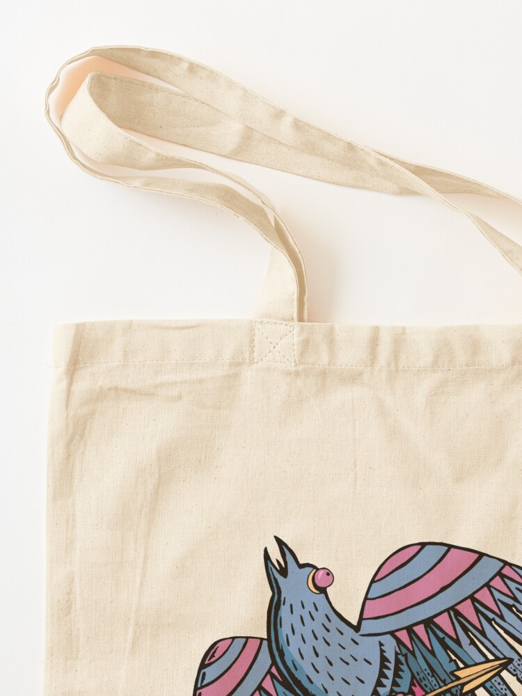 Alternate view of myth bird and the arrow Tote Bag