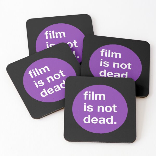Item preview, Film is not dead - circle - Purple designed and sold by MOREDANKMEMES.