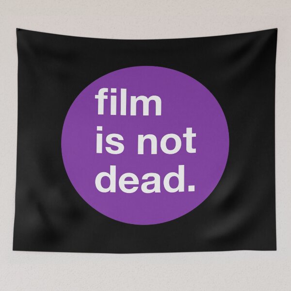 Item preview, Film is not dead - circle - Purple designed and sold by MOREDANKMEMES.